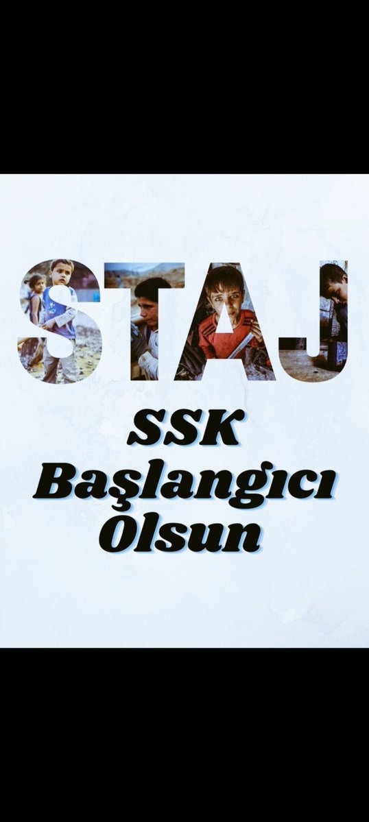 bedelsiz_ruhlar's tweet photo. @ANKSTAJCIRAK @Akparti @MHP_Bilgi @yenipartiyiz @RTErdogan @dbdevletbahceli @eczozgurozel @Mustafa_Destici @erbakanfatih @MDervisogluTR @umitozdag @Yusuf__Tekin @tcmeb @isikhanvedat @csgbakanligi @memetsimsek @HMBakanligi Gerçek SSK kartıyla
#StajyerçıraklarıKandırdınız https://t.co/PqcISlh5gz