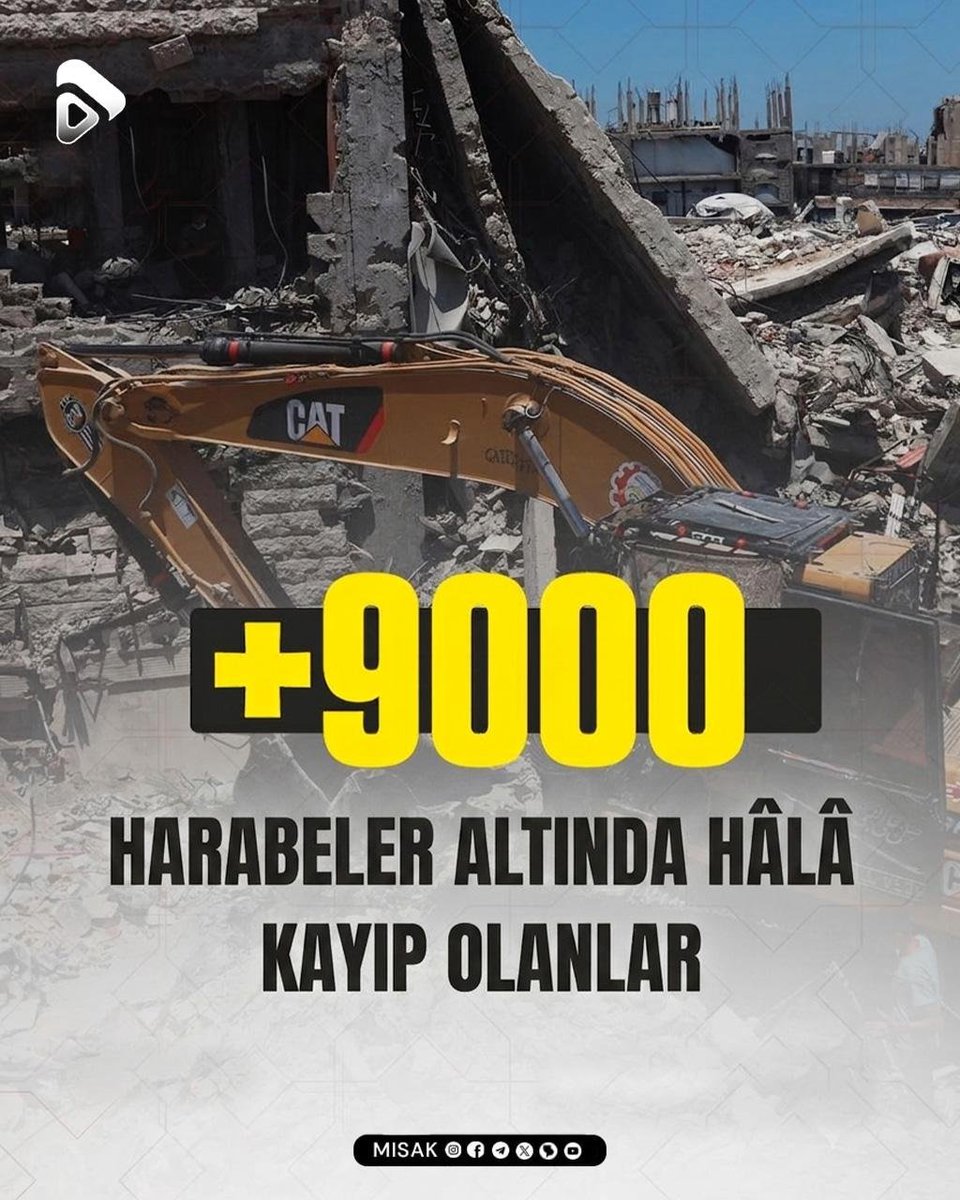 misak_tr's tweet photo. 🔰 Gazze Sağlık Bakanlığı Genel Müdürü Dr. Müneer el-Berş, Gazze'de 9 binden fazla kişinin hâlâ enkaz altında kayıp olduğunu açıkladı.

Onların da aileleri, hayalleri ve yaşamları vardı.

#AKSA_TUFANI

#Trabzon
#perşembe
#FBVSTU

#MISAK https://t.co/5Id0l7hhsk