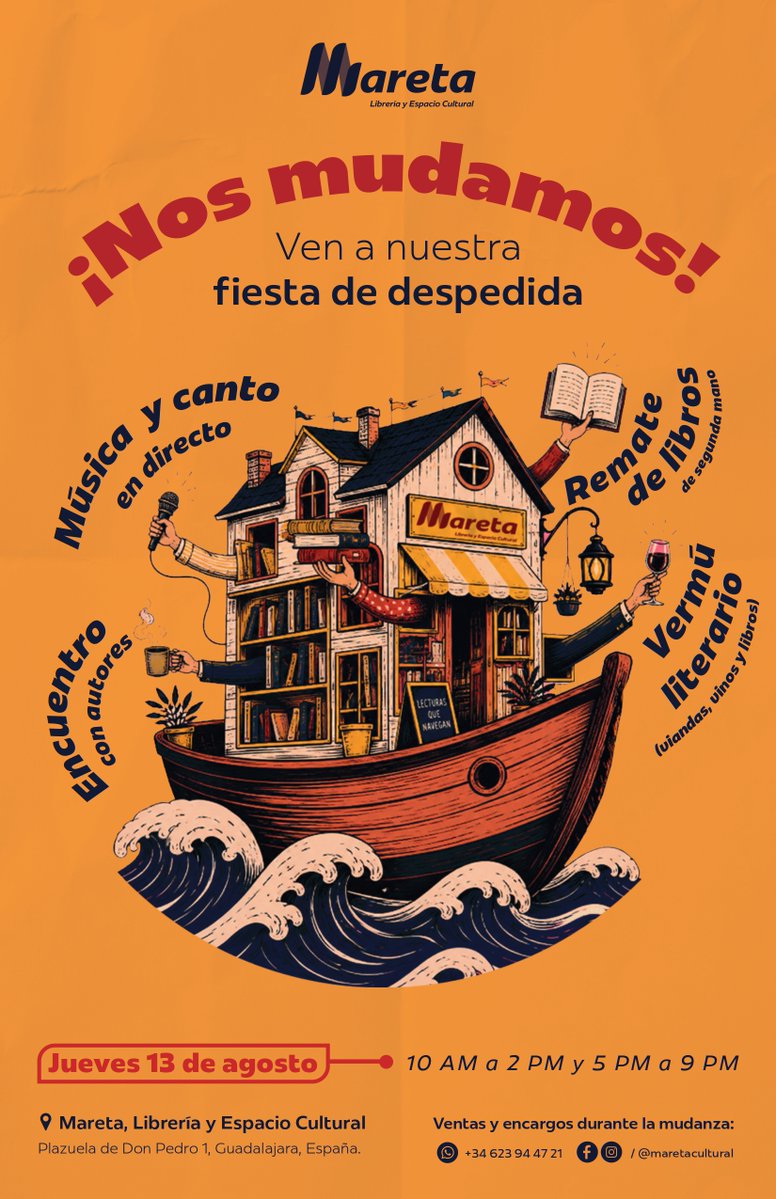 cehme1's tweet photo. #Mareta se convirtió en nuestro refugio durante más de un año, pero ha llegado el momento de levar anclas y crecer en un nuevo lugar.
Antes de desplegar las velas por completo, queremos celebrar todo lo que hemos construido juntos.
#Guadalara #España
https://t.co/vVxH2EAHTu https://t.co/f4seWR0RIw
