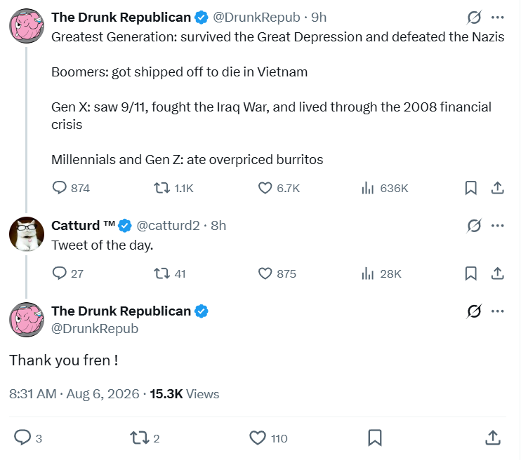 bumbadum14's tweet photo. GET THESE GERIATRIC FUCKS OFF MY SOCIAL MEDIA 

GET ON YOUR CRUISE AND FUCK OFF. https://t.co/tSkaJVt4MK