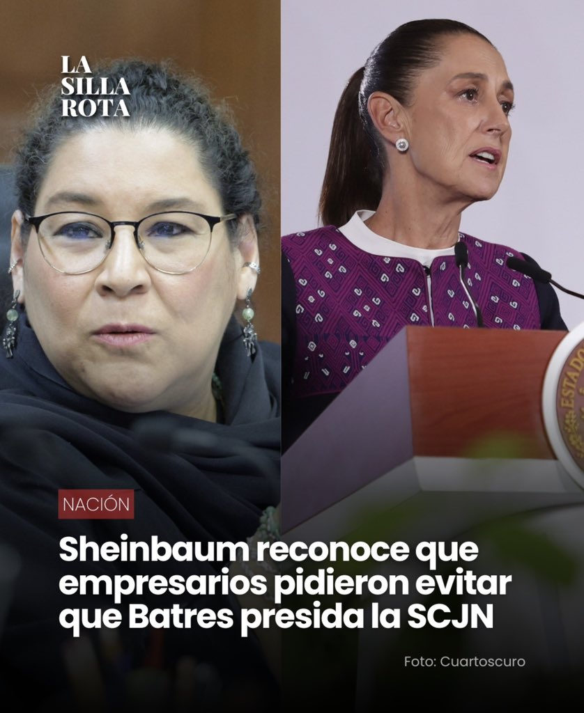AdrianaDavilaF's tweet photo. Nadie quiere ver a Lenia Batres presidiendo la Corte… ni empresarios, ni ciudadanos, ni sus propios compañeros. 

De ese nivel es su imagen. 

@lasillarota https://t.co/ceIXtbqIPa