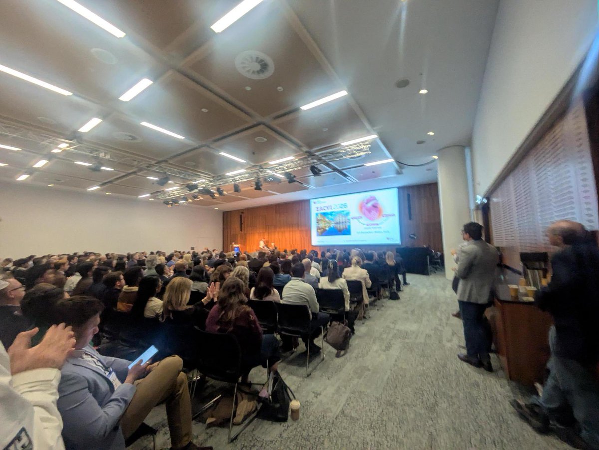 EACVIPresident's tweet photo. It was a pleasure to open the @thecsanz #CSANZ26 Imaging Council Symposium on Multimodality Imaging: New Horizons.

My sincere thanks to symposium chairs Dr @rebeccakozor and Dr Sandhir Prasad for the kind invitation and excellent organization.

Delighted to share insights into the evolving role of high-rate #echocardiography and discuss how emerging imaging technologies are shaping the future of cardiovascular care.

Thank you to everyone for the engaging discussions and warm welcome. Looking forward to continued collaboration between #EACVI and the #CSANZ imaging community.

@NAjmoneMarsan @gpontone1 @carpenter_jp @LunaGargani @anatimoteo46040 @Matte_Cameli @DrGEMandoli @Ph_Bertrand @EchoSoliman @andgiannopmd @PezelT @rmanka_ @AnnaBaritussio @Sarah_Moharem @denisamuraru @s_e_petersen @VictoriaDe32503