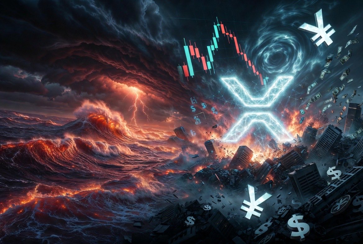 pumpius's tweet photo. 🚨 THE $5.7 TRILLION SUPER EL NIÑO IS HERE… AND IT’S THE PERFECT SETUP FOR THE YEN REVERSE CARRY TRADE + XRP TAKEOVER 👀

Last Super El Niño quietly erased $5.7 TRILLION from the global economy (World Bank only counted $45B — 100x undercount). The one loading right now is forecast to be the strongest in 500-1,000 years.

Coffee, cocoa, rice already moving. Atmospheric rivers, ice storms, collapsed harvests incoming. Inflation shock. Growth scar for 14 years.

Central banks will be forced to react. BOJ already hiking, US-Japan already intervening on the yen. The massive yen carry trade is still loaded… one sharp reverse and the unwind hits like 2024 on steroids.

Stocks, risk assets, everything leveraged gets liquidated.

While the old system burns… XRP is positioned exactly where the money has to flow next. Cross-border rails, institutional licenses, tokenized everything.

Most predictable multi-trillion shock in history + yen reverse carry detonator = perfect timing for the XRP takeover of global payments.

They’re connecting the dots in real time. Are you?