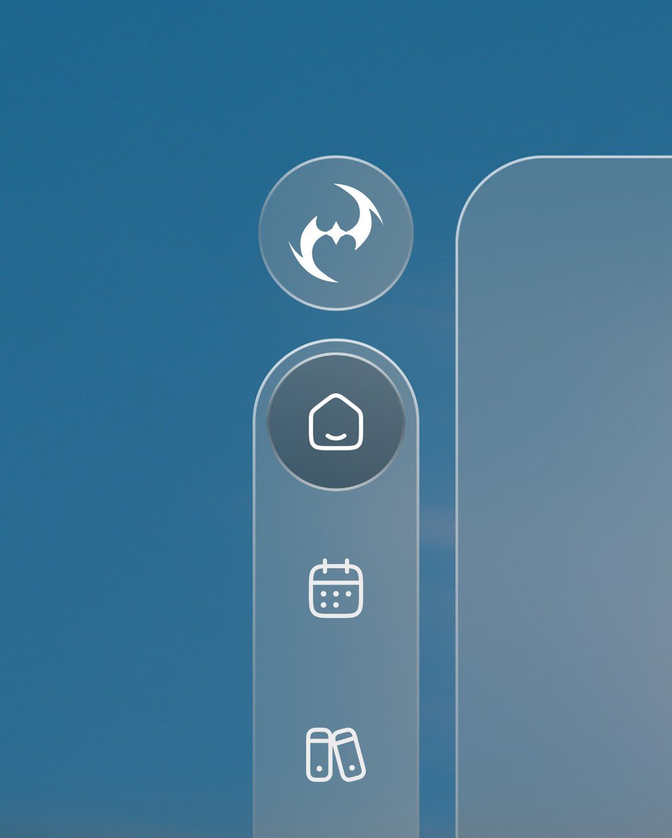 bymiglabs's tweet photo. Navigation, elevated.

This vertical navigation explores a spatial UI approach—bringing depth, hierarchy, and focus to one of the most frequently used components in a product. https://t.co/EWvLIWEOM0