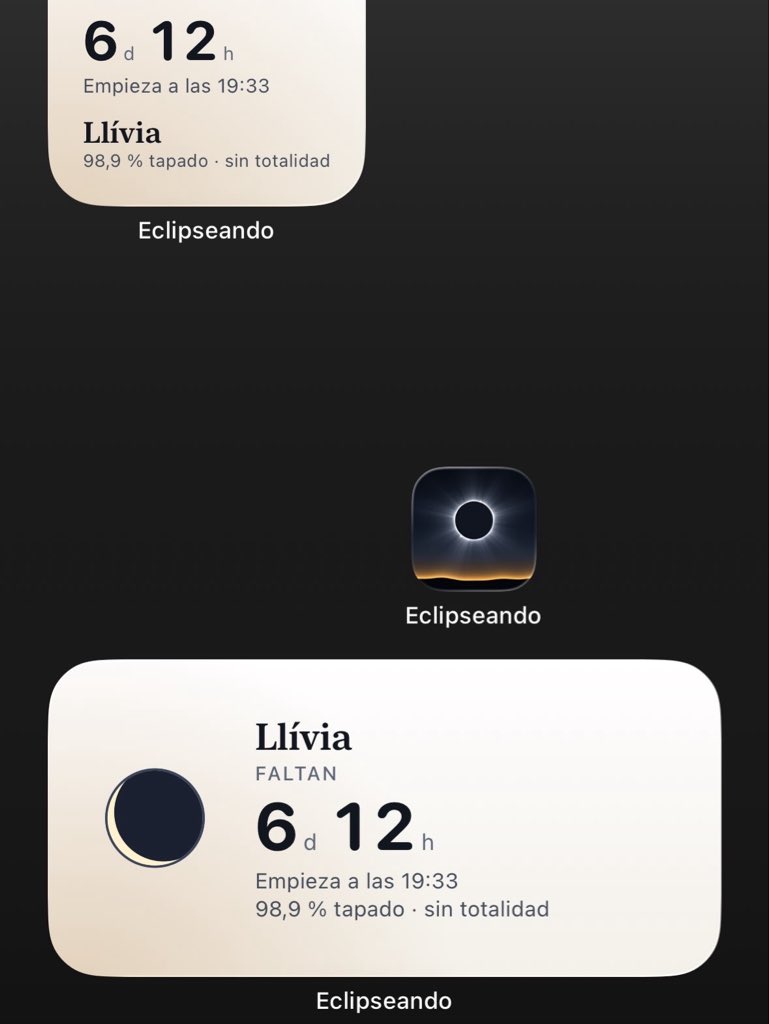 Victorgomez_14's tweet photo. @iSaBeLIiFaKe1 Descargar la app de ECLIPSEANDO en iOS. Para el Eclipse del 12 agosto. Es GRATIS. Rt y Compartir. https://t.co/zN7FNOpV0w