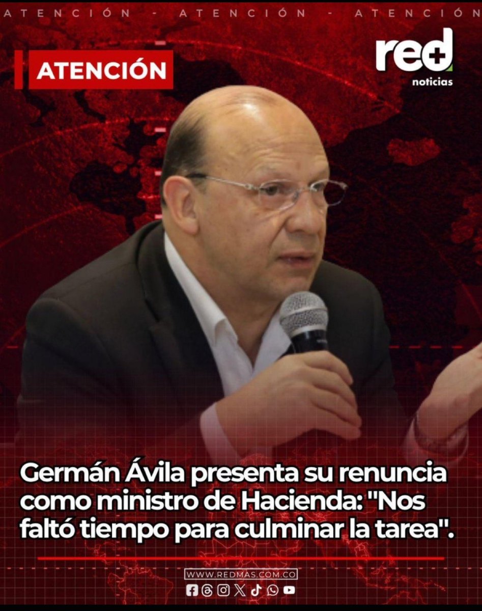 ToroDeArena's tweet photo. La tarea de Germán Ávila sin duda era QUEBRAR A COLOMBIA

Le faltó poquito

Pero que PORQUERÍA de ministro de hacienda, el PEOR que ha tenido el pais... A la altura de Petro, el peor presidente https://t.co/4kZecpZxPM