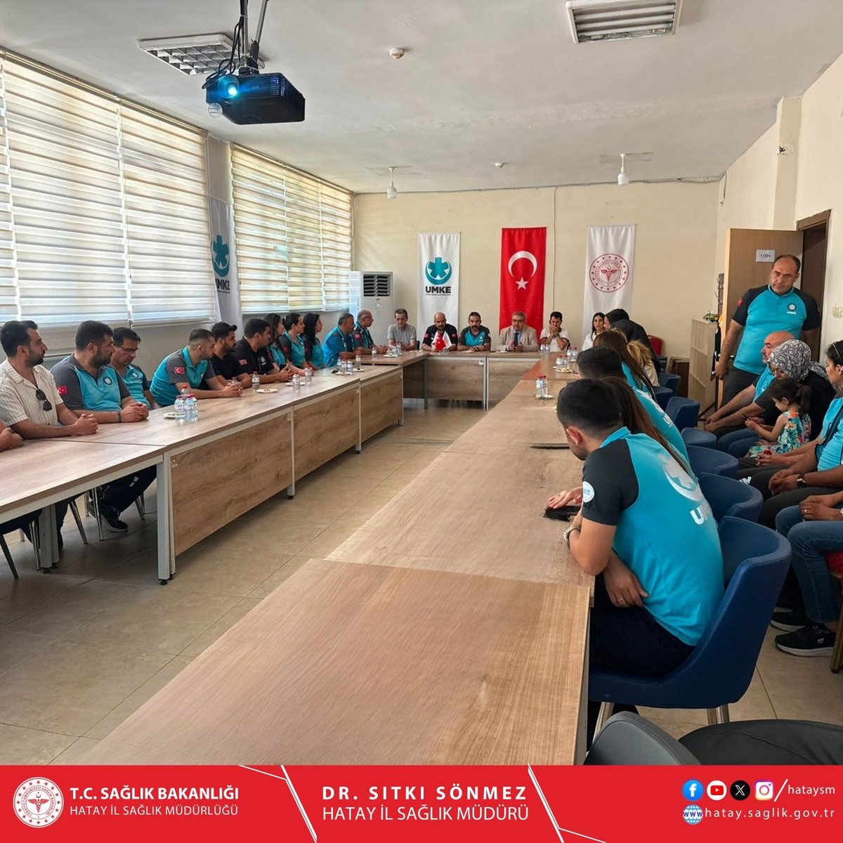 PayasIsm's tweet photo. UMKE Haftası Kutlu Olsun

İl Sağlık Müdürümüz Dr. Sıtkı Sönmez ve kurum yöneticilerimizin katılımıyla, UMKE Haftası dolayısıyla bir araya gelinerek, özveriyle görev yapan UMKE personelimizin haftası kutlandı. https://t.co/J67469UDNV