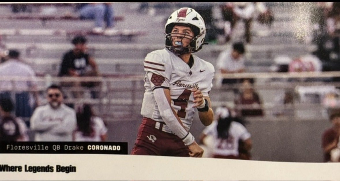 DrakeCoron4do's tweet photo. Great work first 4 days of practice, excited about this team. Thanks to @dctf for the great team write up, pics in the annual magazine. @ColeCCervera @stx_max25 @BB_Williams_FB @FHS_Tiger_FB @YVQBacademy @Coach__OMalley @RevengOfThe4th @iam_alinedouard @BDammone @CoachPerrone https://t.co/pZxIPsaB7x