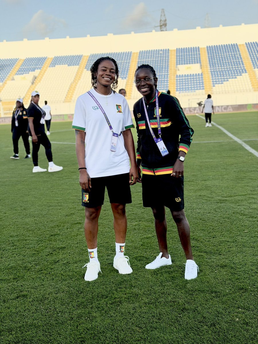 LionnesIndompt1's tweet photo. ⚽️⚽️🔥 #MATCHDAY
Les #LionnesIndomptables sont au Stade Larbi Zaouli.
#CABOVERDE 🇨🇻 🆚 🇨🇲 #CAMEROUN
📆 06/8/2026
⏰ 21H00
🏟️ Stade Larbi Zaouli
📍 Casablanca - Maroc
#WAFCON2026 | #CBVCMR | #GOLIONESS | #ALLEZLESLIONNES | #LETSROARTOGETHER
| #INDOMPTABLES | https://t.co/eTa50BFFIj