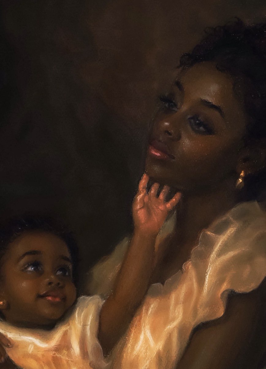 NnadiArts1's tweet photo. My new painting, Nne Ọma. ❤️ https://t.co/0IewSIqJfg
