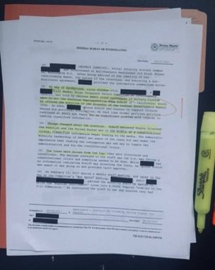 Real_RobN's tweet photo. And there it is:

In black and white:

An FBI declassified document released by @FBIDirectorKash confirms that Adam Schiff was promised the position of CIA Director by Hillary Clinton if he helped topple the U.S. government. https://t.co/3X7RWcOElR
