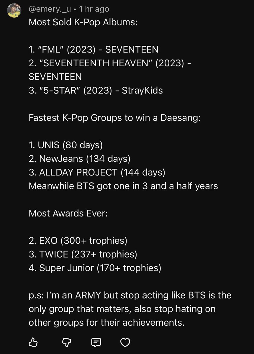 saesaesael's tweet photo. “I am an army” Girl stfu https://t.co/dqtTMVh4o5