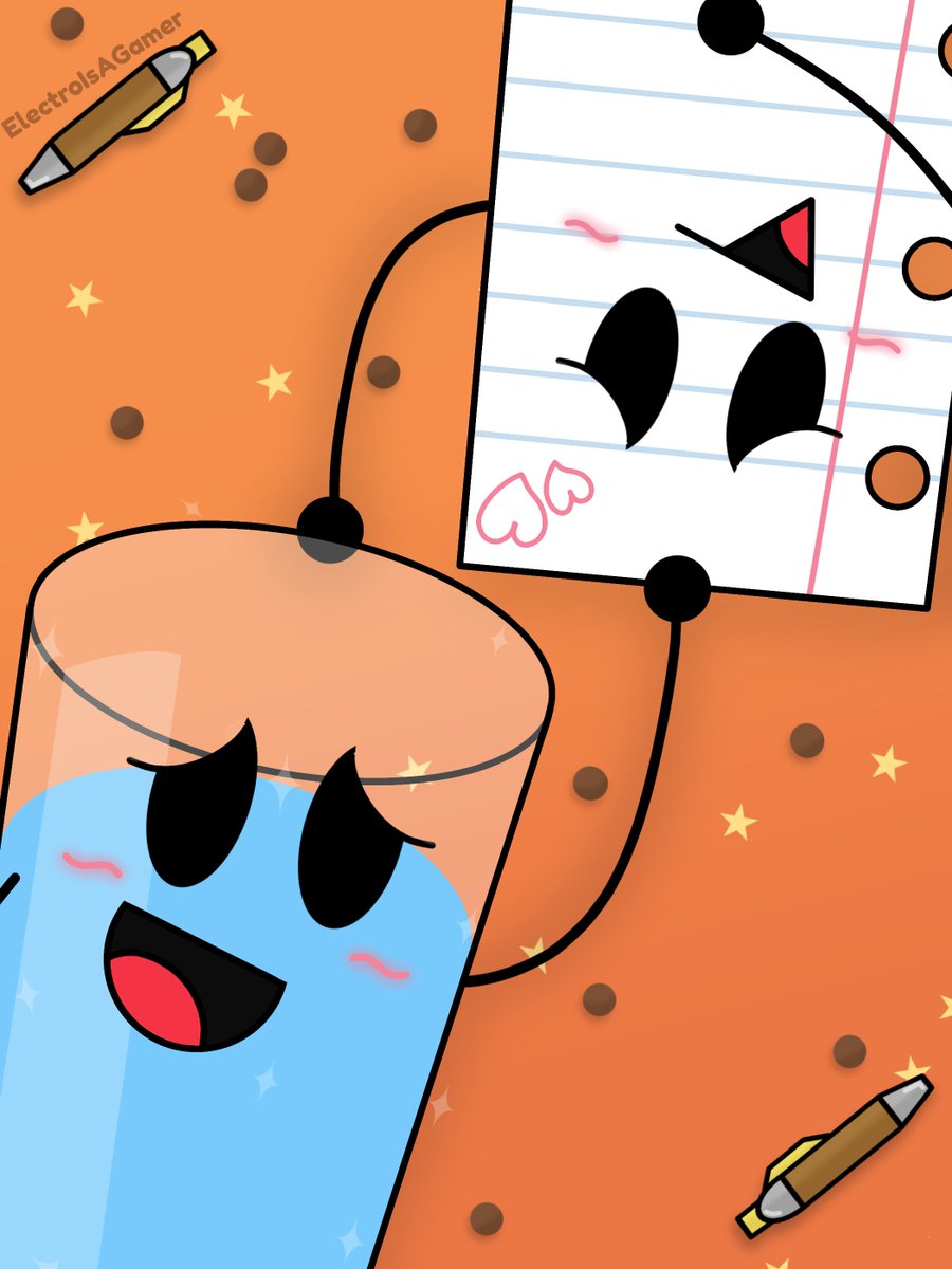 ElectroIsAGamer's tweet photo. Let's hope nothing bad happens to paper after S4 E6 I'm still sad

#inanimateinsanityfanart https://t.co/mhyxGjRfj0