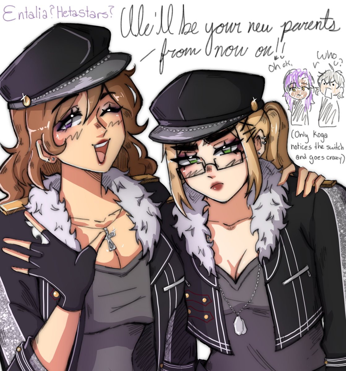 kaeya2trappy's tweet photo. You can take the girl out of enstars, but you can’t take the enstars out of the girl #fruk https://t.co/47fdOVn78u