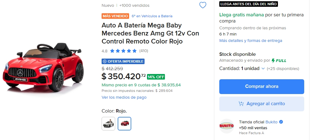 juampiuslenghi's tweet photo. 🏎️ AUTO QUE TU PEQUE VA A AMAR! 🏁✨

🔥 Compra Ya!!! 👉 https://t.co/a7QgUPUOo9

💳 Pagalo en cuotas y aprovechá el envío GRATIS y FULL. ¡Regalazo asegurado! https://t.co/ENmUj4epov