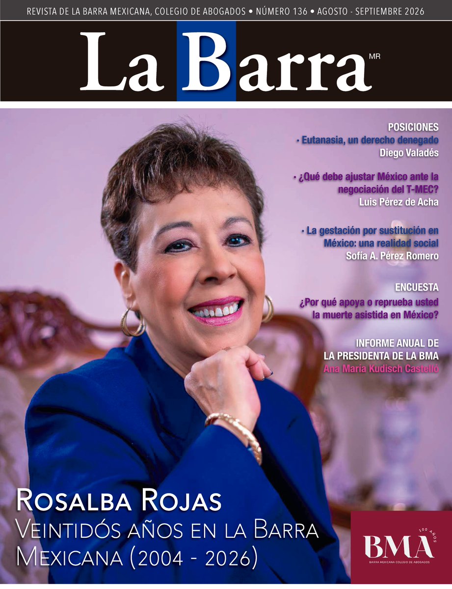 LuisPerezdeAcha's tweet photo. EE.UU. ha identificado barreras comerciales en distintos sectores, que dificultan la negociación del T-MEC. ¿Logrará México removerlas, cumpliendo con sus obligaciones internacionales? Este tema lo analizo en la Revista Barra de la #BMA @BMA_Abogados https://t.co/ZB1H3vTwAN