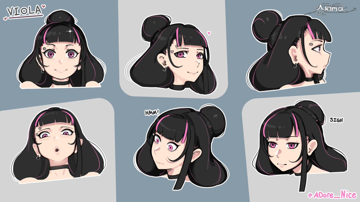 adore_nice's tweet photo. This is My OC Viola! She's a Zoomer Gooner with an oral fixation! Everyone say hi! https://t.co/7hbmaxOsiF