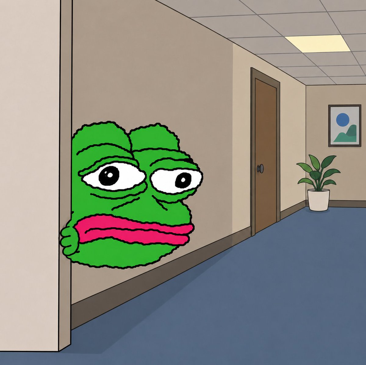 PEP_DEV_SOL's tweet photo. He stays quiet in the hallway but somehow knows every move before it happens. No panic. No noise. Just timing.
#PEPE #Solana #Memecoin #Crypto https://t.co/sOpfrv3f4H