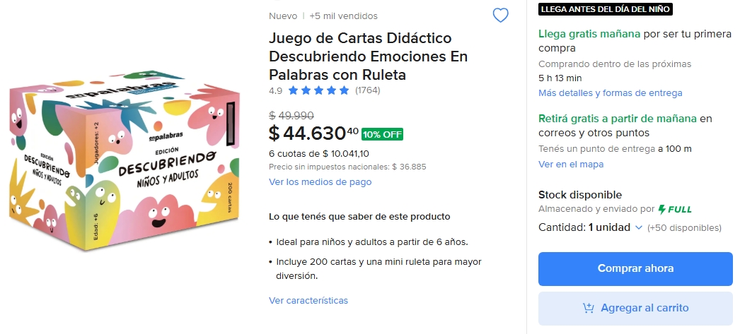 juampiuslenghi's tweet photo. 🃏 ¡DIVERSIÓN ASEGURADA PARA GRANDES Y CHICOS! 🎲✨
Este juego de cartas es perfecto para toda la familia. 
¡La risa está garantizada!

🔥Compra Ya!!!👉 https://t.co/NNiS5yeU6z

🚚 Envío GRATIS y FULL. https://t.co/M47bdCniII