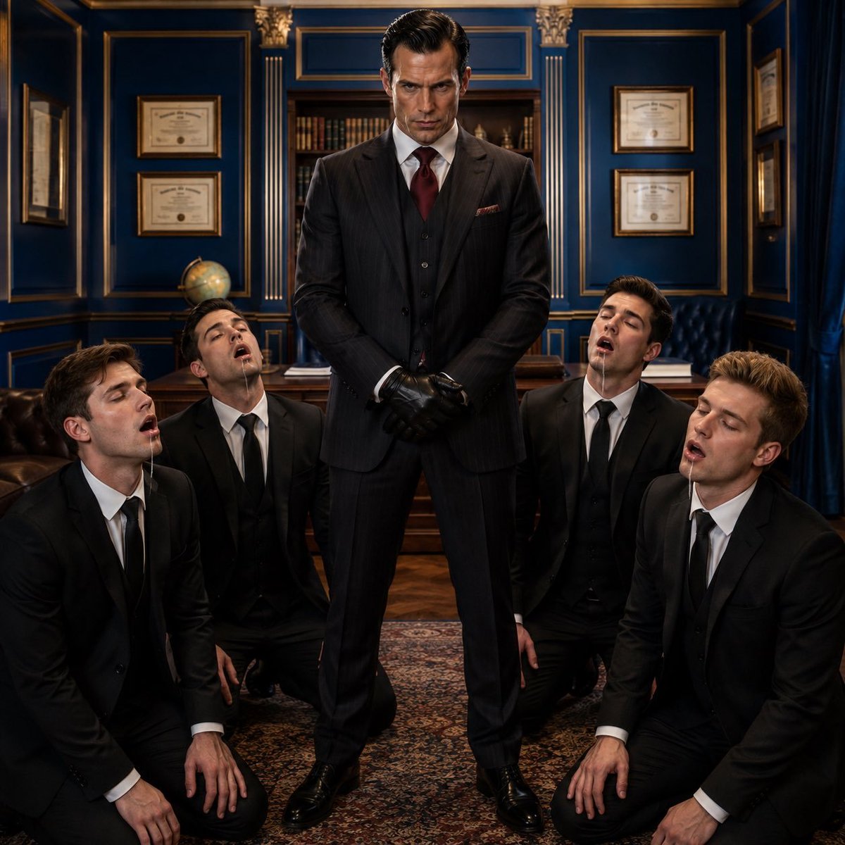 suitprotocol's tweet photo. Your minds are weak
As soon as you start scrolling
Your brain enters in a trance😈🔥

This trance will only go forward to the path of obedience🔥🔥

There is nothing else here you should look for, just serving and getting formal 👔

Follow the protocol and obey the suit 👔 https://t.co/l7HBJSMNKp