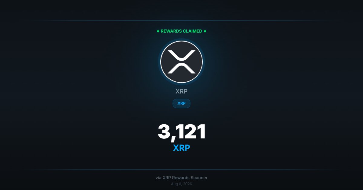 GirodetSacha's tweet photo. Found 3121 XRP I never knew I had. Old wallets accumulate rewards across years...
Bro you've been in this longer than me , run the scan in https://t.co/QUi7GAzO9v

You're probably sitting on way more than me, give me some bucks when u claim too haha😅‌‌‍‍​‌‍‌​‍‌ https://t.co/IQf4GjsFco