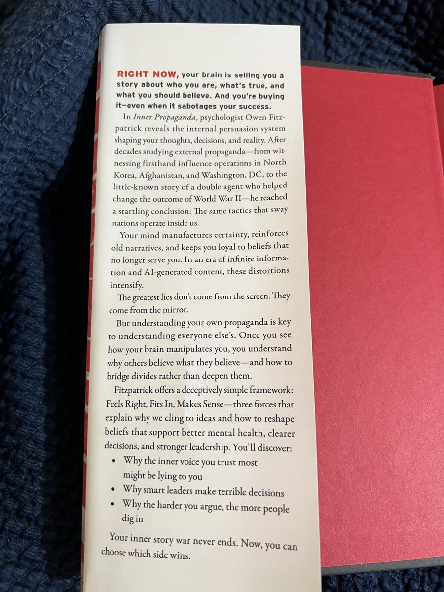ScreenwriterJJ's tweet photo. A must-get book! #owenfitzpatrick #innerPropaganda #RichardBandler https://t.co/BYEegQPpn8