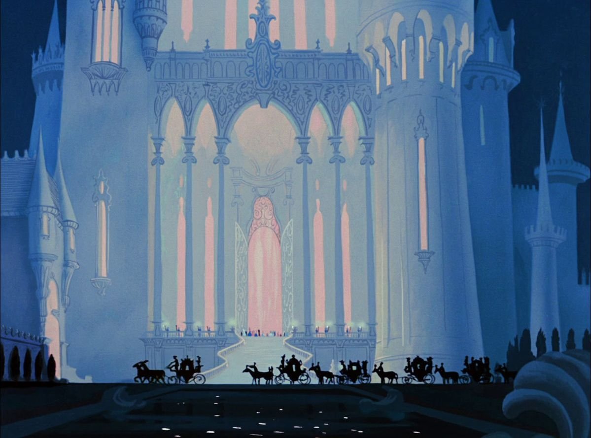 Nostalgicdisney's tweet photo. Background art of classic disney ✨️🌷🌹 https://t.co/aXqHfZS8Cp