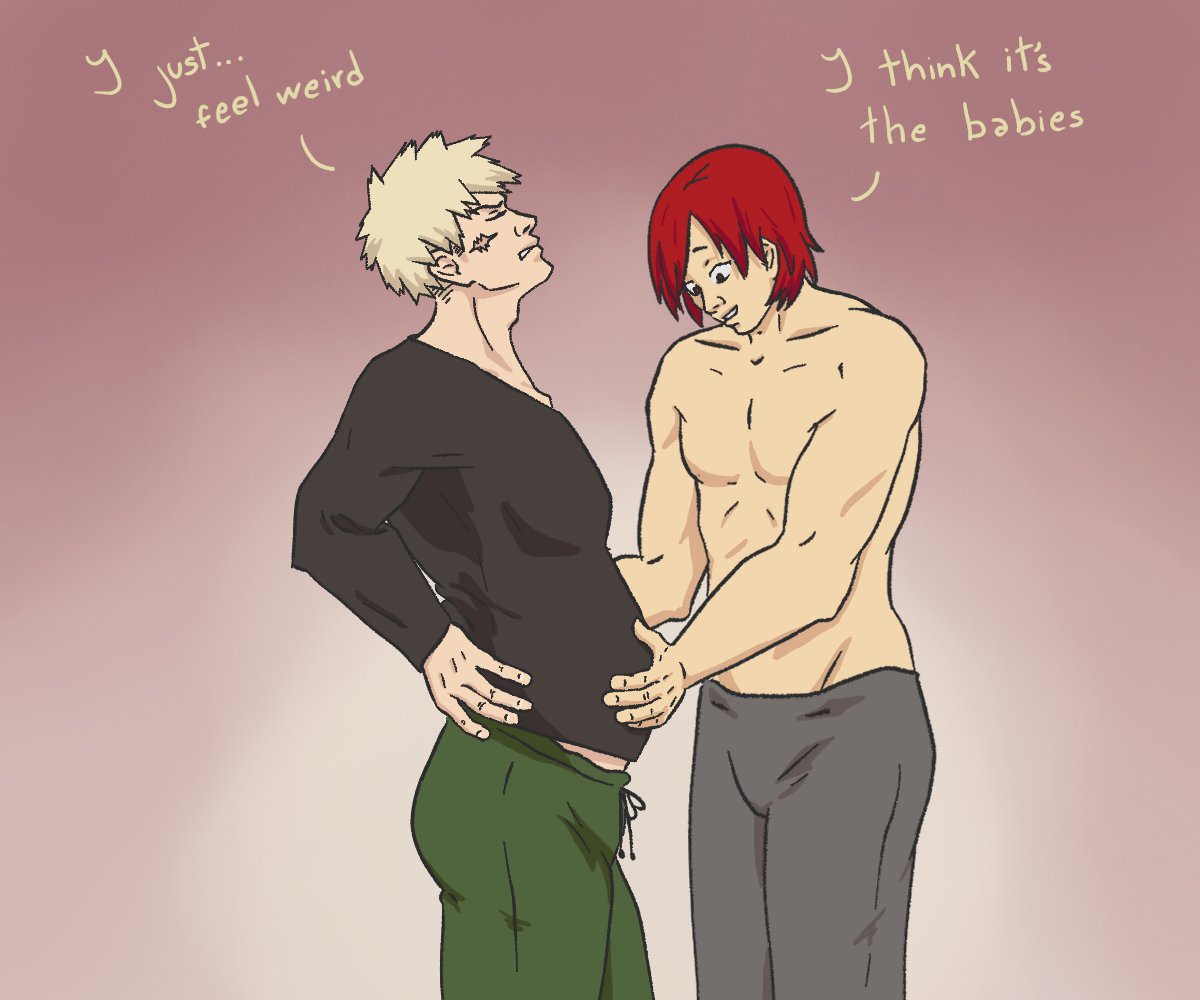 DragonsLikesTea's tweet photo. Bakugou doesn't understand how he didn't think of it befora 🤔
Day 5: kicks
Día 5: patadas
#admpreg2026 #MPreg #Ilitiaforever #admpreg #kiribaku #bakugoukatsuki #KirishimaEijirou #krbk https://t.co/OPreCAMm3T
