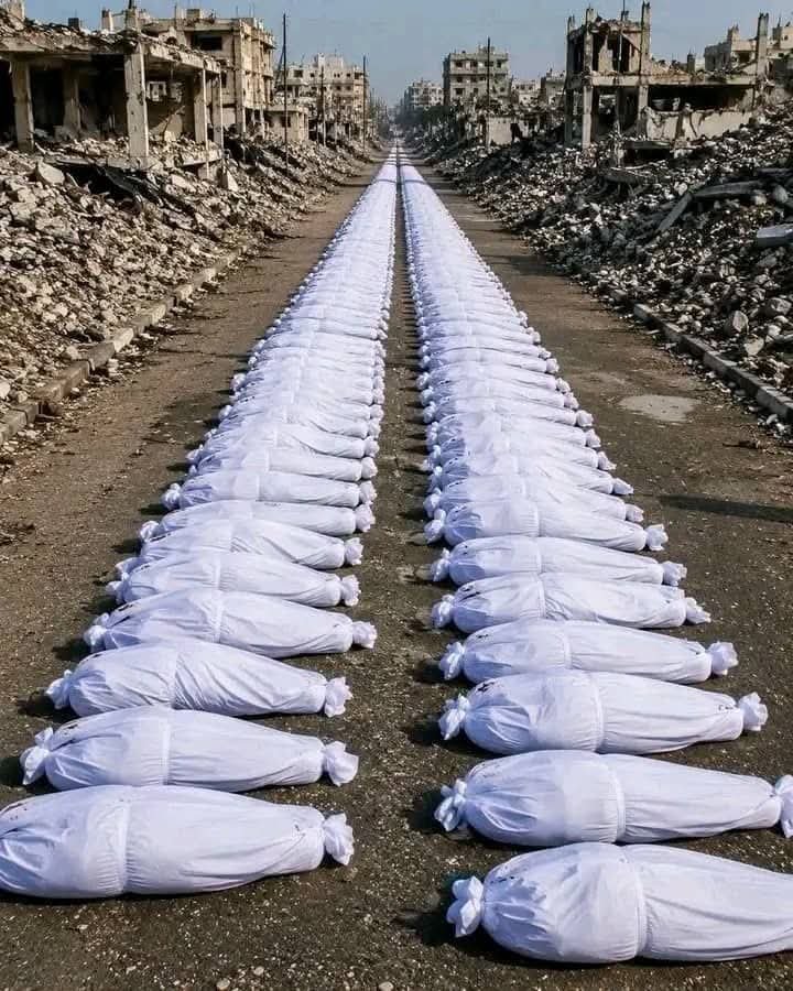 siyahsancagiz's tweet photo. #Araplar ve Müslümanlar en büyük tabak, en güzel deve ve en uzun sakalla övünürken..

Gazze bugün tarihindeki en uzun cenaze törenini yaşıyor. 4/8/2026 https://t.co/EHdJPHIjaP