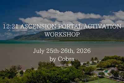 VictoireLumiere's tweet photo. 12:21 Ascension Portal Activation Workshop by Cobra. Day One Note : 
https://t.co/cxnzMIo7BD

Day Two Note :
https://t.co/2xubT0jJTv https://t.co/ivstBvE2Sc