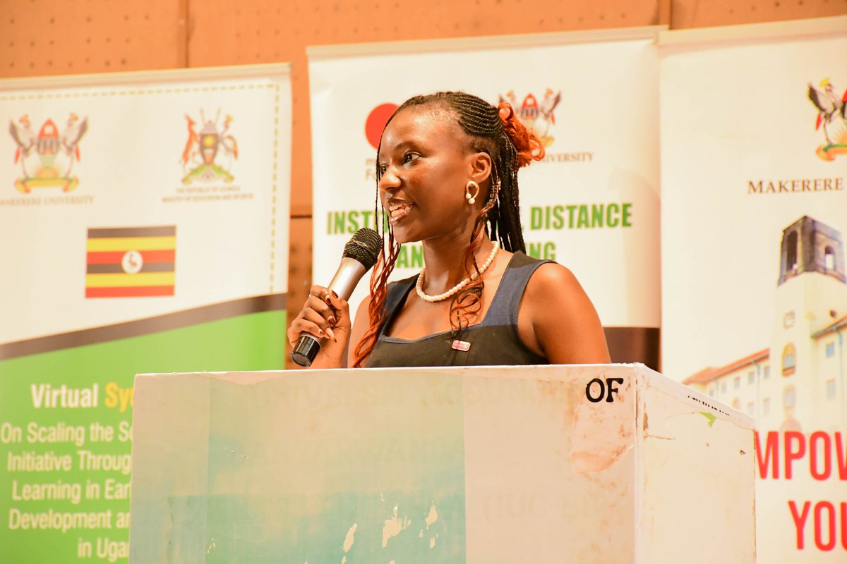 Neena_Elsie's tweet photo. This evening, I was with the College of Education &amp; External Studies for their #orientation.

Welcoming freshers to the "Hill of Endless Opportunities" @Makerere always feels surreal &amp; makes one to reflect on their own journey in campus. 

Thank you for inviting me #CEES ✨️ https://t.co/GK7EtCKDt3