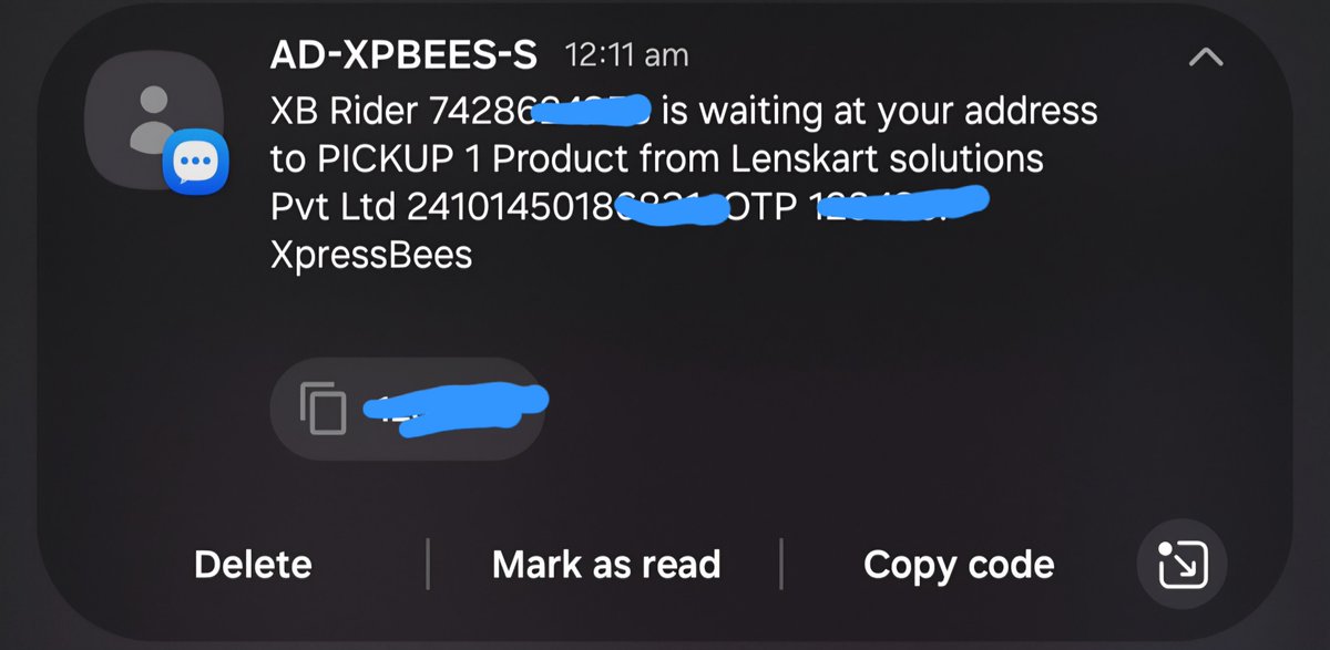 AmitInBrief's tweet photo. Dear logistics companies, 12 AM is a plot twist, not a delivery slot!

@XpressBees_IN 
@Lenskart_com https://t.co/OCLkEEtBlc