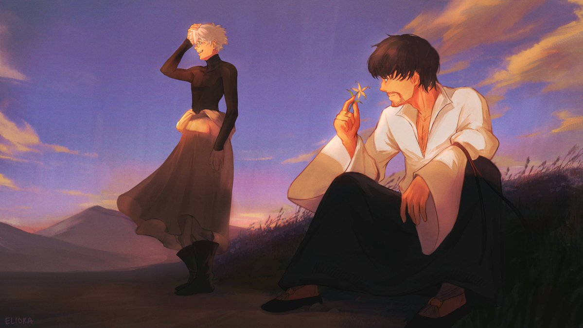 eliora_arts's tweet photo. My Qifrey and Olruggio 💫 #witchhatatelier #orufrey #wha https://t.co/goRFPZ9S97