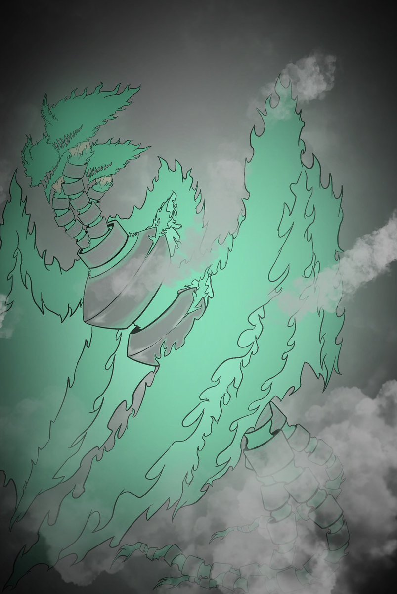 suba_131's tweet photo. なんかドラゴン的なの描けた https://t.co/4BNlwreTxb
