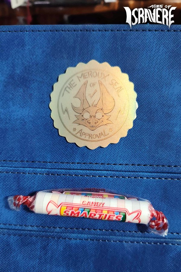 Isravere's tweet photo. "Eeheeheehee! Soon, you too can assign fellow smarties around you the coveted 'Meroux Seal of Approval!' " https://t.co/ngcmPSgmTl