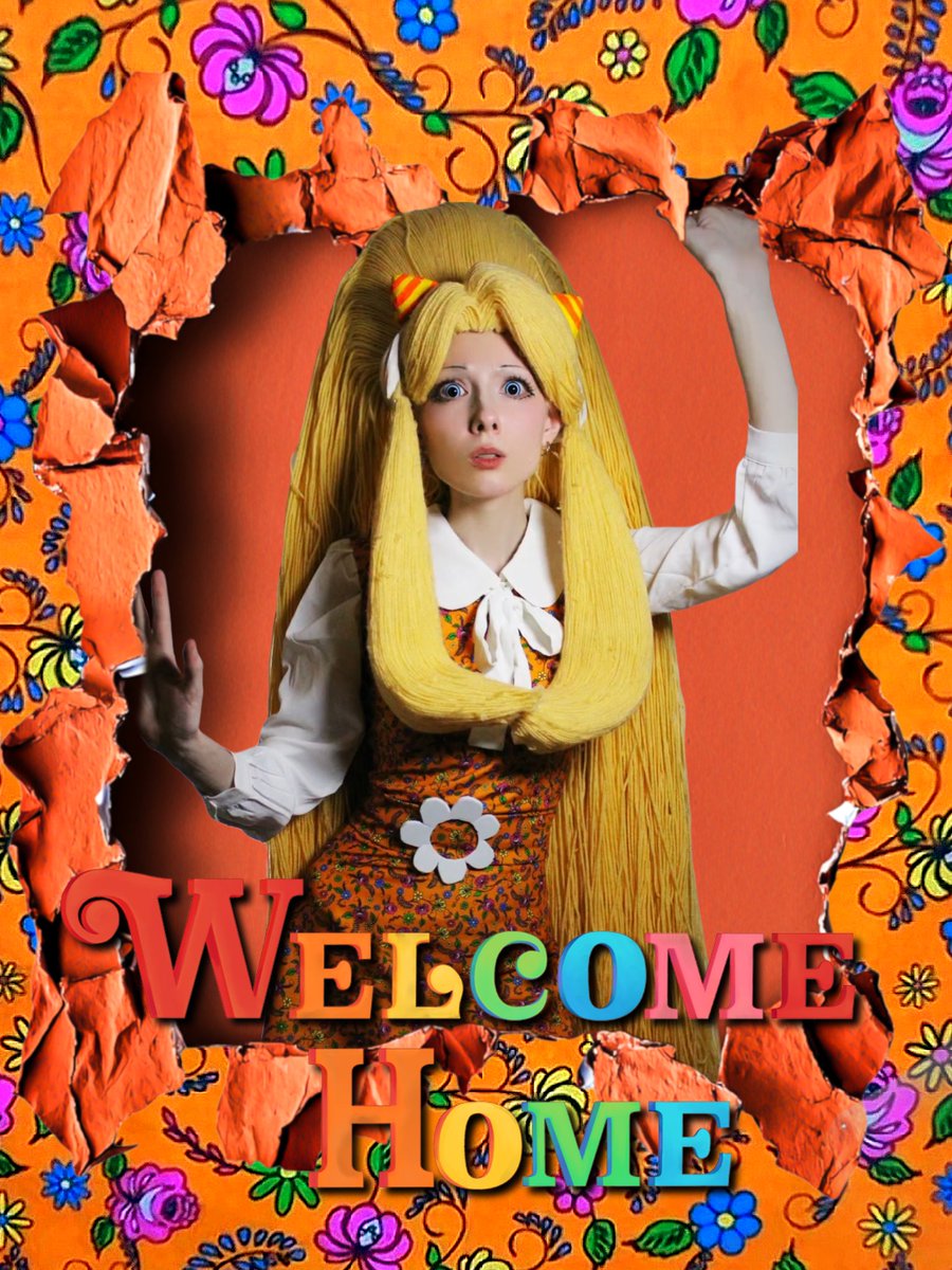 smol_giggle's tweet photo. Found this really cute fabric that made me think of Welcome Home, so I turned it into a dress for Julie! Maybe I even made a Frank Vest for someone to match with me 👀

(Ripped paper effect from Vecteezy)
#welcomehome #juliejoyful #welcomehomepuppetshow https://t.co/RfOiH5UL9U