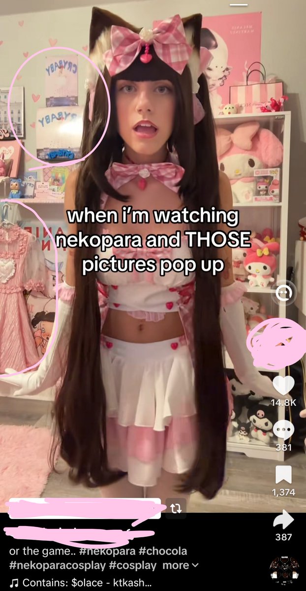 kittenkaji's tweet photo. The concept of hating the nekopara games while cosplaying Chocola and then having merch of someone whose accused of being a literal rapist lol mind you, you have to PAY for the 18+ DLC for nekopara. The larps have literally no excuse #nekopara #nekoparatwt https://t.co/qggQxkmtYw