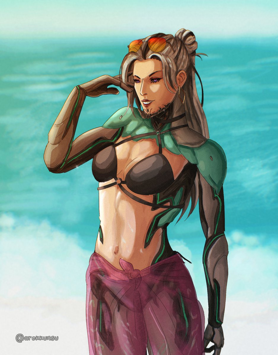 Arekkunsu's tweet photo. Dog days Eleanor ☀️
#warframe #warframefanart #tennocreate https://t.co/ZWsPjguHWU