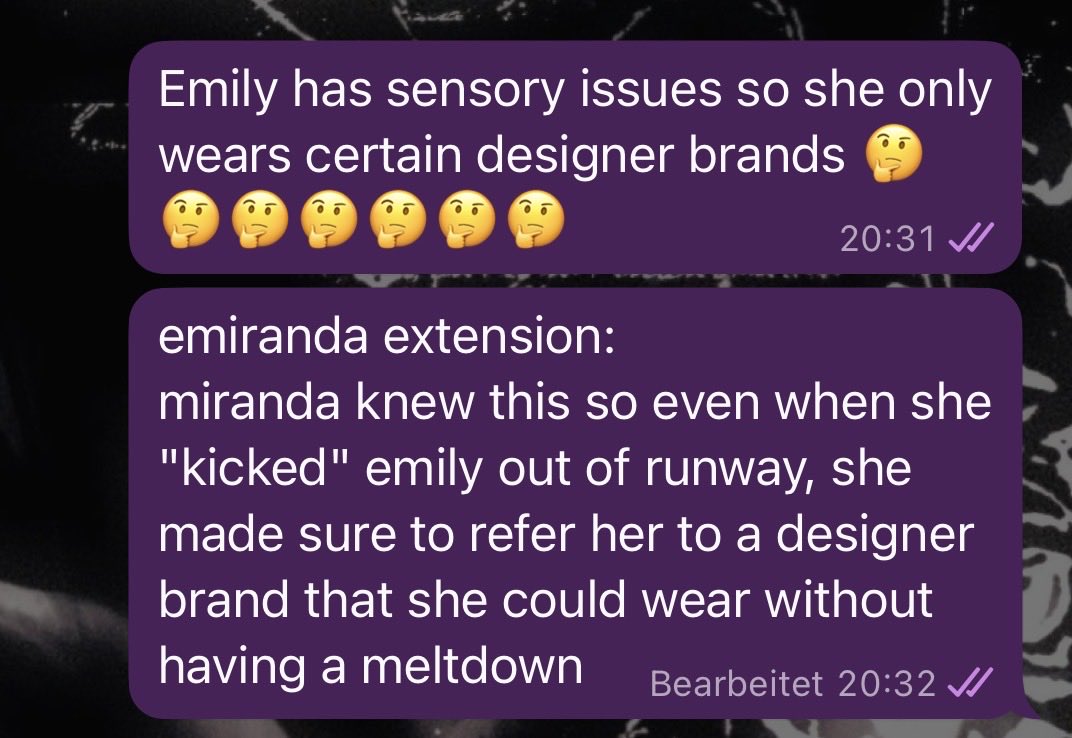 cyb3rpup_'s tweet photo. this is so insanely ooc but that's not stopping me 

#emiranda / #prieston https://t.co/WPYUEr8pGj