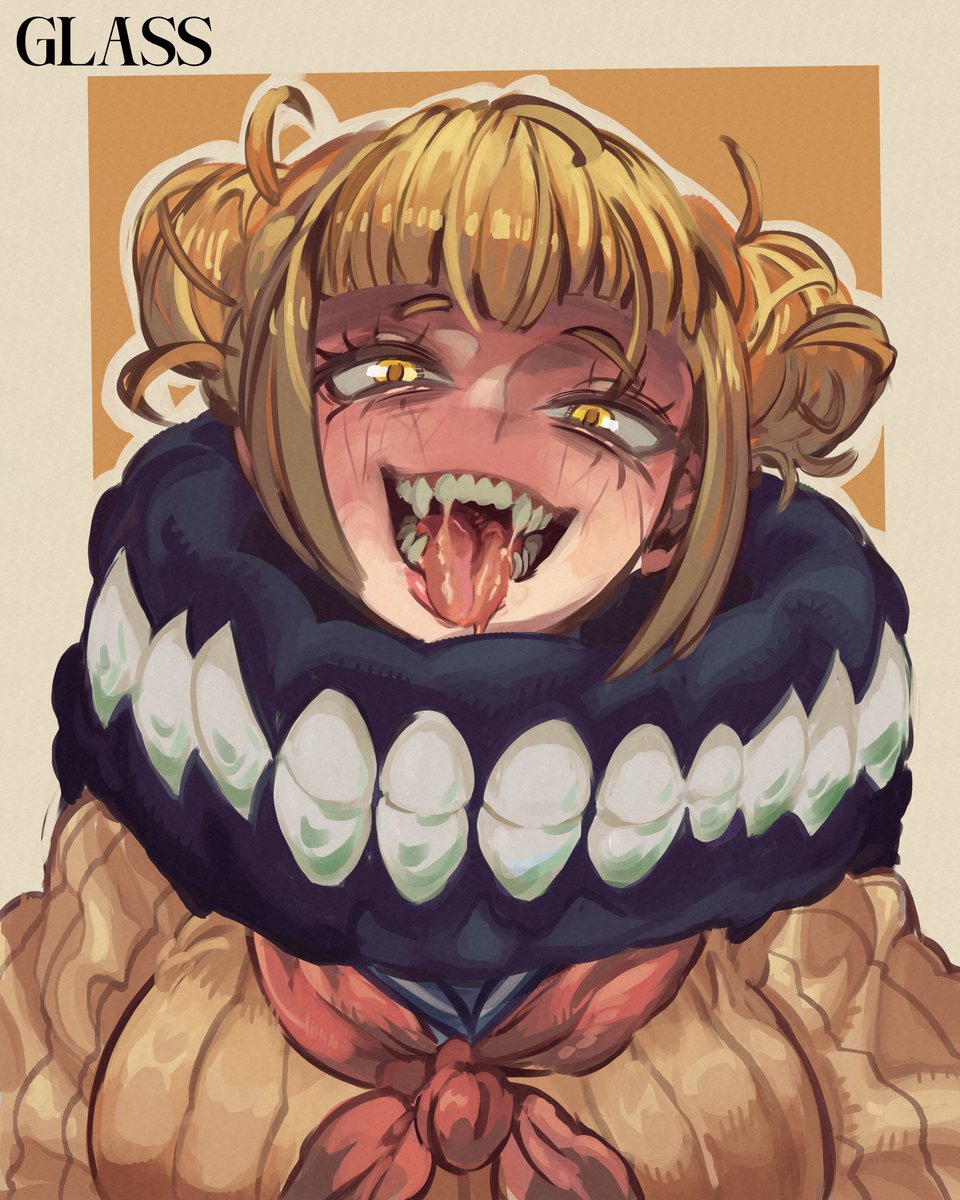 gl4ssdra's tweet photo. Himiko toga ~ Boku no Hero academia COMMISSION https://t.co/FeH3cB69Zd