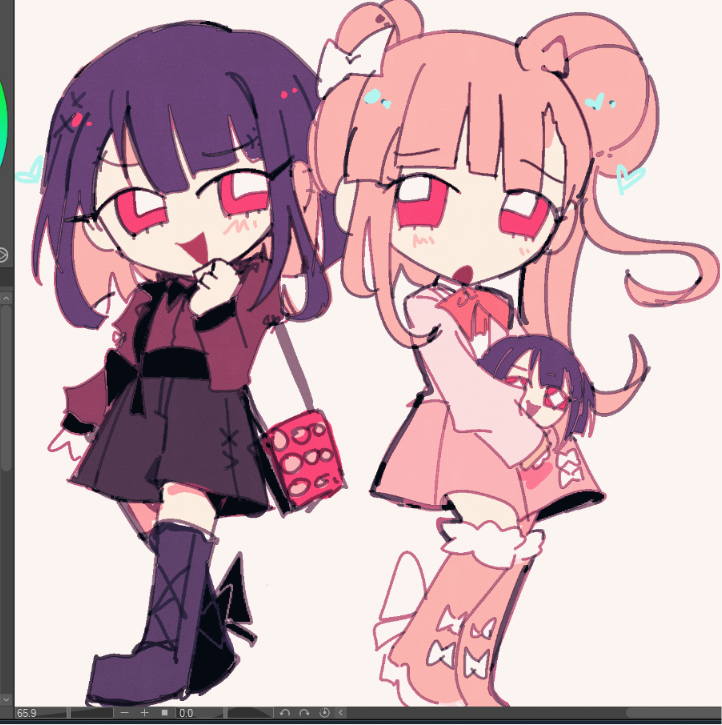 dangotakkun's tweet photo. twins doodle waa https://t.co/mSElj7HUx5