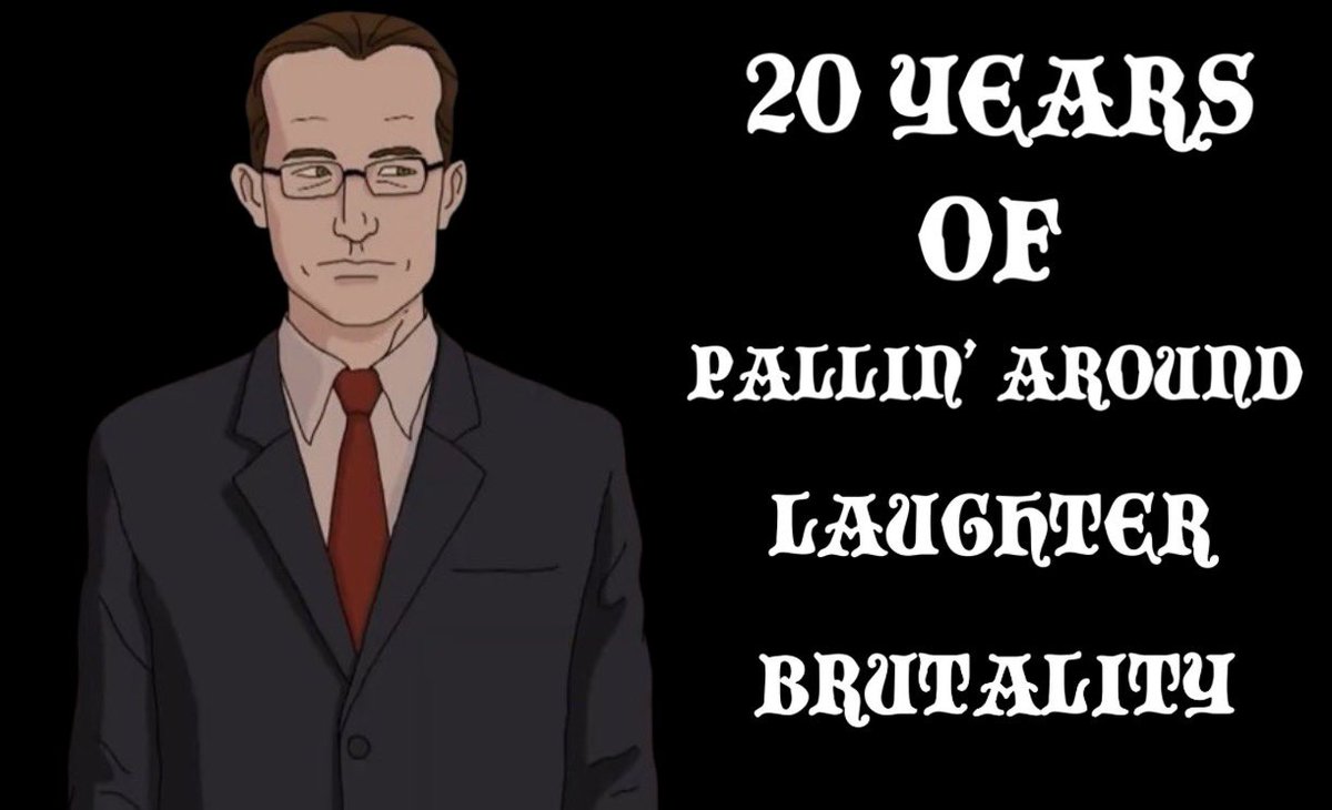 resurgamcfo's tweet photo. Hello, everyone. I’d like to thank you for joining us in celebrating…

Twenty years of pallin’ around. 

Twenty years of laughter. 

Twenty years of brutality. https://t.co/scwyT0tkaj