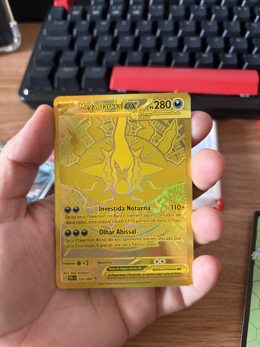 deukortis's tweet photo. vendo/venda pokémon - IR
mega darkrai ex - 120/084

800 + frete (mini envios)
saiu do booster direto pra sleeve e toploader

💌 feedbacks em @jamicaptor https://t.co/0tBEB5E8GA
