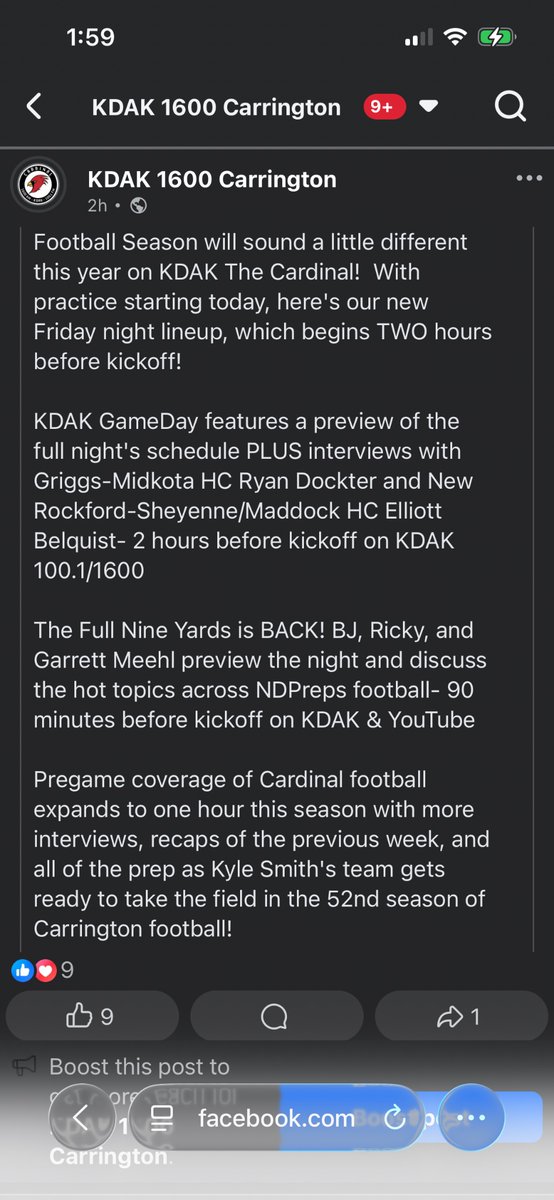 kdakthecardinal's tweet photo. #NDPreps https://t.co/3nECEzHuzY