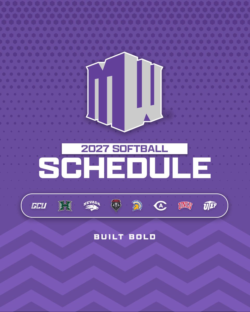 MountainWest's tweet photo. The 2027 #MWSB schedule is here! Mark your calendars ๐
๐: https://t.co/ORv1R3HXa6
#BuiltBold https://t.co/hq6Ln88pdL