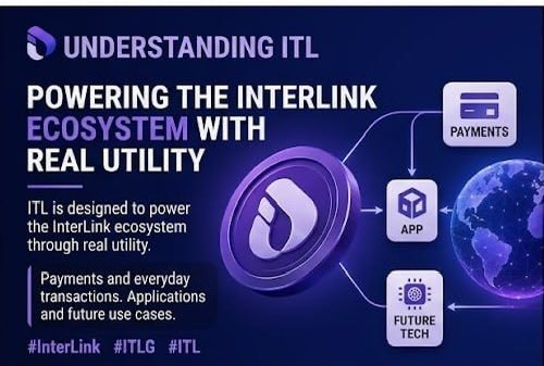davis_dtx's tweet photo. Understanding ITL 👇

ITL is designed to power the InterLink ecosystem through real utility.

From payments to future applications, ITL helps connect blockchain technology with practical everyday use cases.

#InterLink #ITLG #ITL https://t.co/NwWhDHRsiA