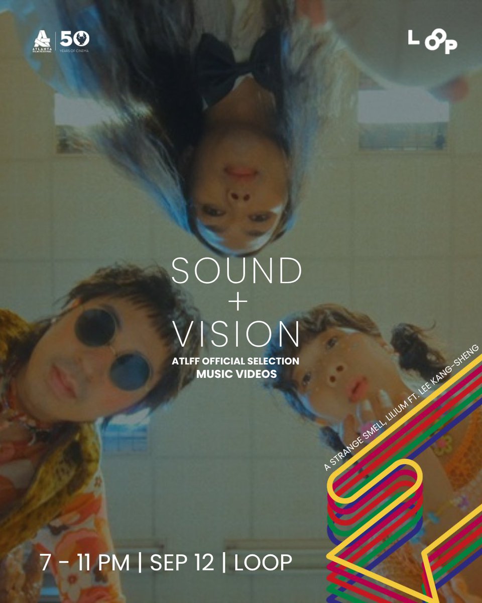 atlantafilmfest's tweet photo. Watch the ATLFF ‘26 official music videos while immersing yourself in the intersection of audio and visual through VR, video installations, a fashion show, and performances.

🗓️ Sat, Sep 12 | 7-11 PM
📍LOOP, 665 Marietta St NW
🎟️ $15 for first 50 tickets 
 https://t.co/Q2S6gmwZNb https://t.co/xhwTB5xqF1