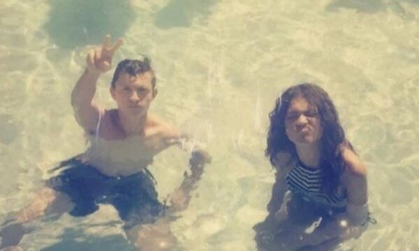 TomdayaTimeline's tweet photo. zendaya and tom 10 years apart from new co-stars who were falling in love that summer in atlanta to newlyweds with their family of 4 in london https://t.co/nJE6V9hVTY