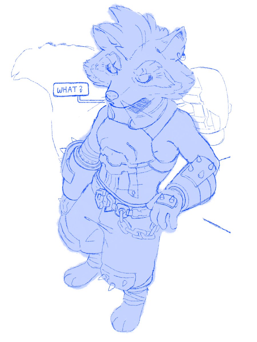 The_Moth_Draws's tweet photo. rocket sketch i did a while back that i never posted
should i draw him again someday 👀 https://t.co/zzcZg0zhxs