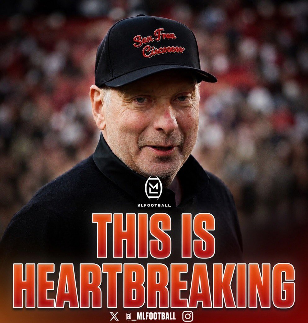 MLFootball's tweet photo. HEARTBREAKING: Legendary Bay Area/#49ers broadcaster Greg Papa has reportedly been laid off by KNBR while recovering from leukemia and the collapse of both lungs.

Papa spent 78 days in the hospital before returning home and had hoped to continue working from his home studio.

💔 https://t.co/hXB2G1Gsfd